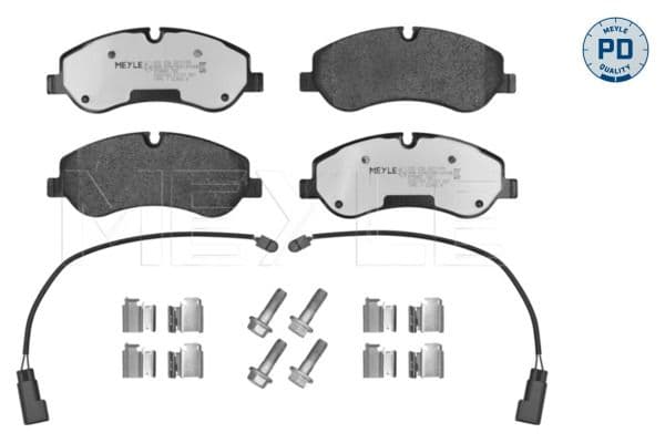 set placute frana,frana disc MEYLE -PD: Advanced performance and design. 025 256 0217/PD