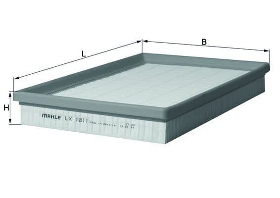 Filtru aer MAHLE LX 1811