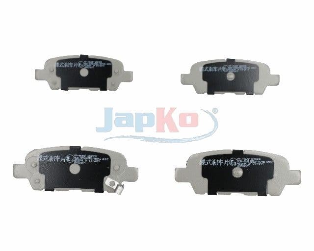 set placute frana,frana disc JAPKO 51154