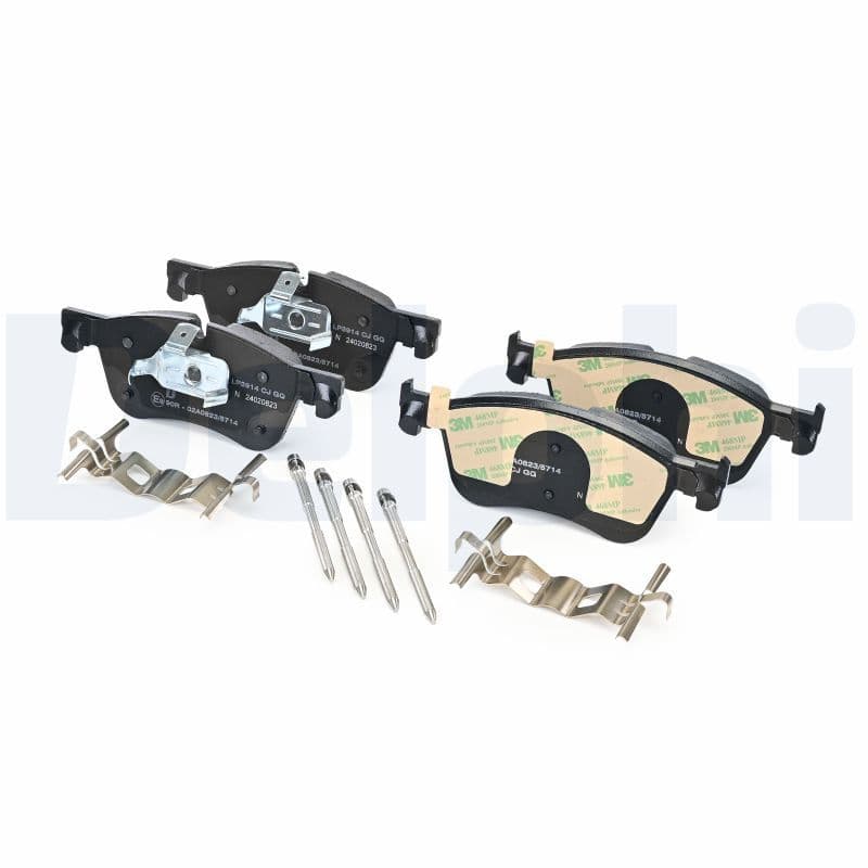set placute frana,frana disc DELPHI LP3914