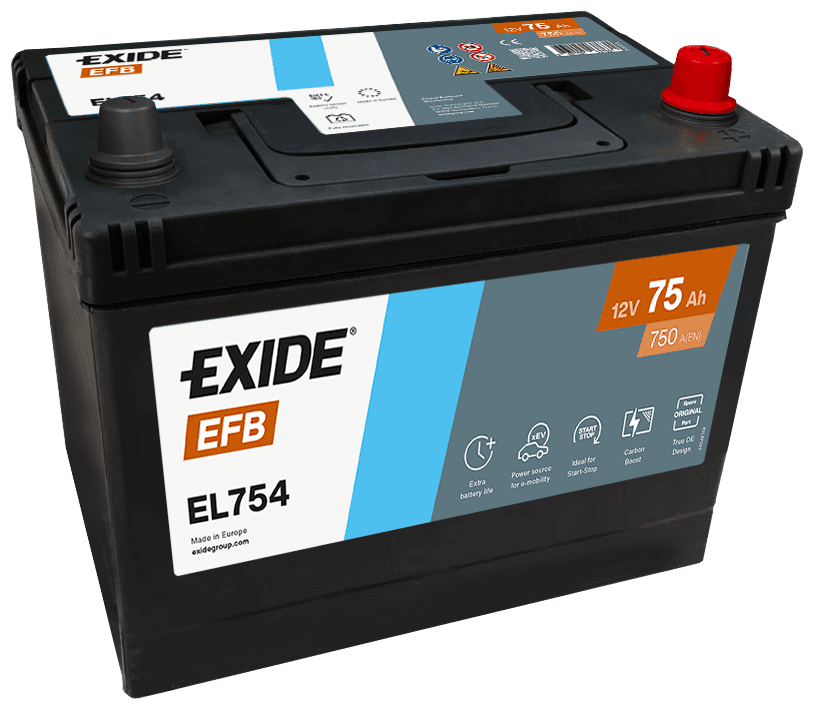 Baterie de pornire EXIDE EL754
