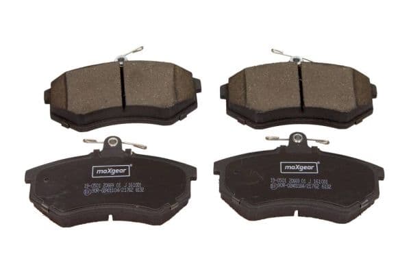 set placute frana,frana disc MAXGEAR 19-0501