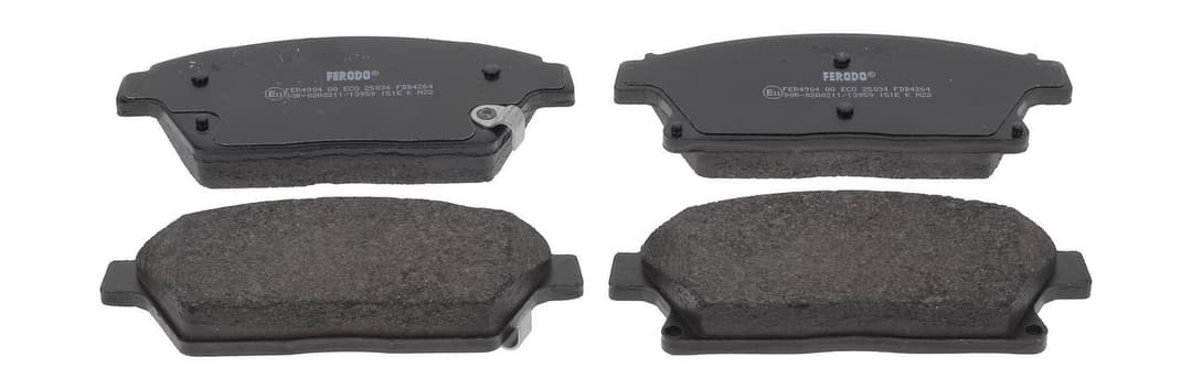 set placute frana,frana disc FERODO PREMIER ECO FRICTION FDB4264