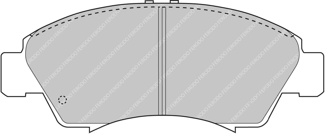set placute frana,frana disc FERODO FDS777