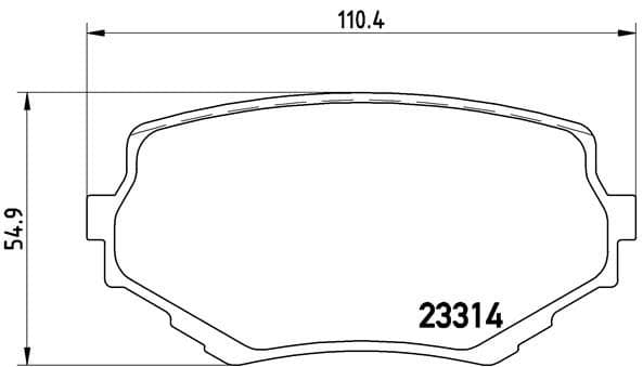 set placute frana,frana disc BREMBO PRIME LINE P 79 009