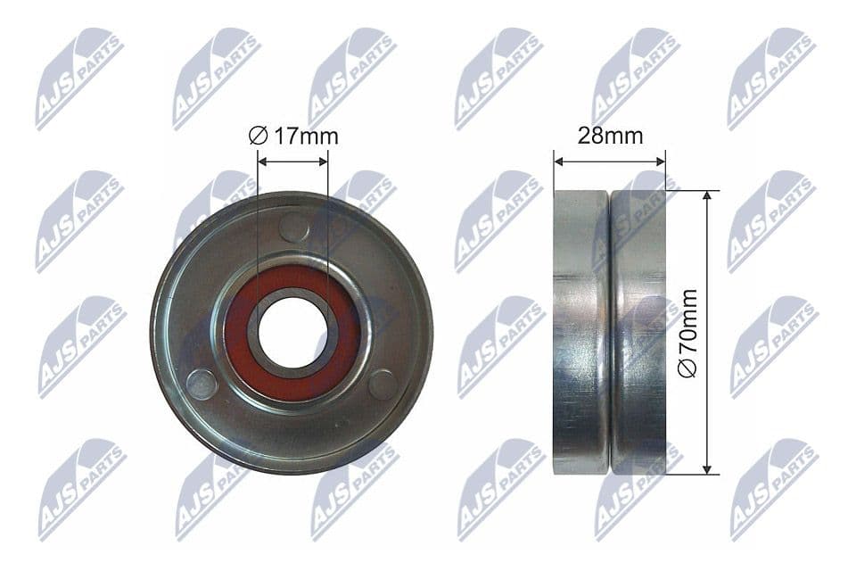 rola intinzator,curea transmisie NTY RNK-KA-004
