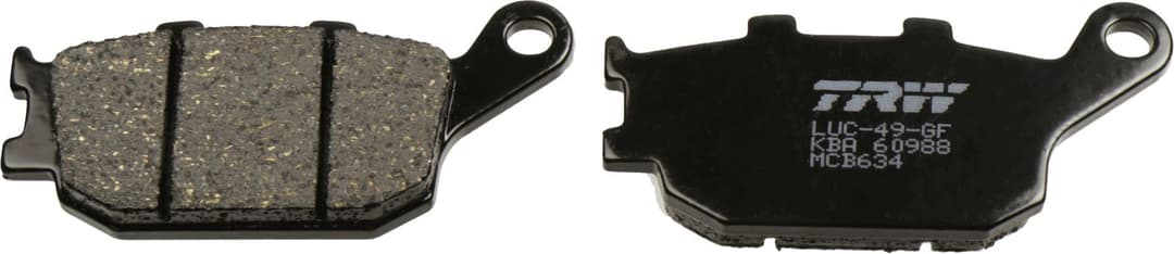 set placute frana,frana disc TRW MCB634