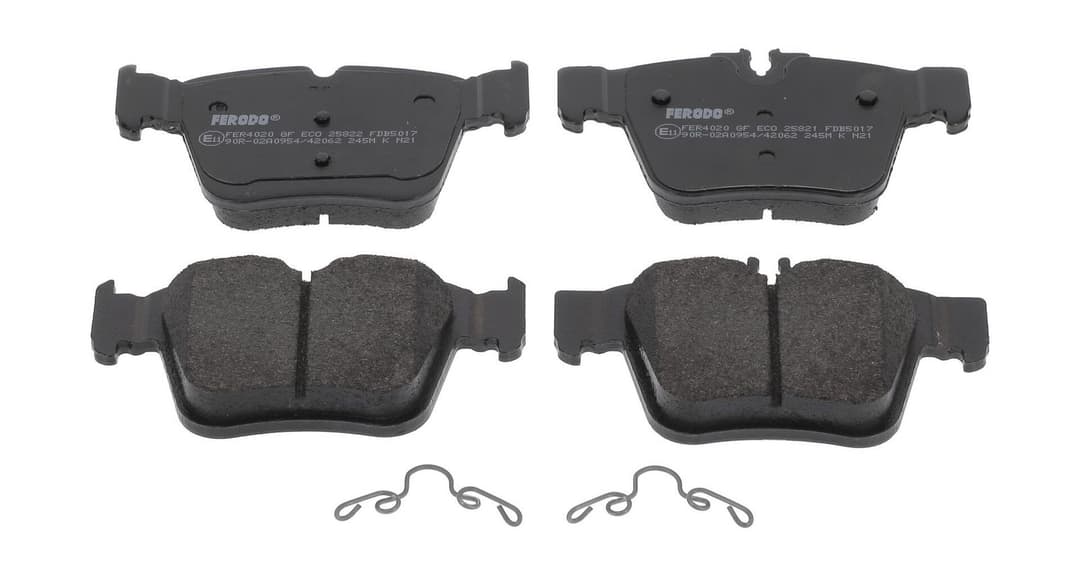 set placute frana,frana disc FERODO PREMIER ECO FRICTION FDB5017