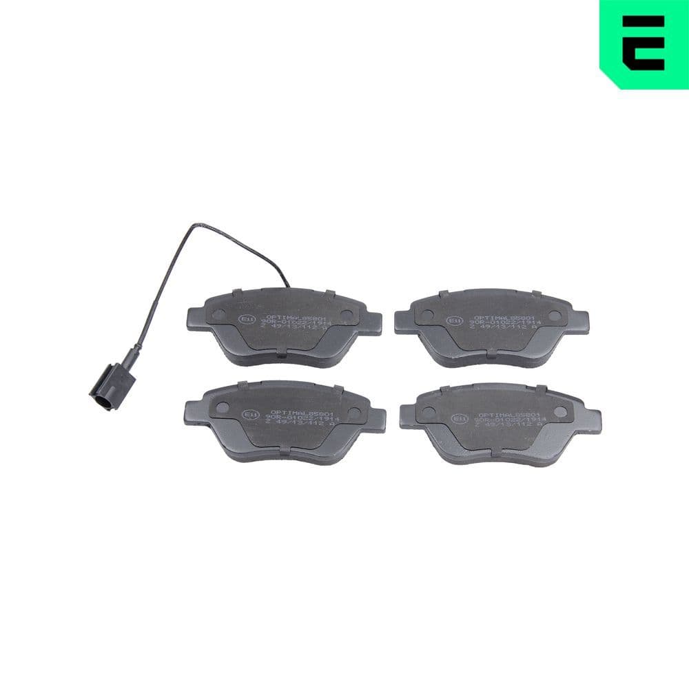 set placute frana,frana disc OPTIMAL BP-85801