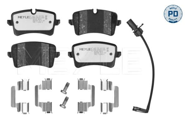 set placute frana,frana disc MEYLE -PD: Advanced performance and design. 025 252 1417/PD