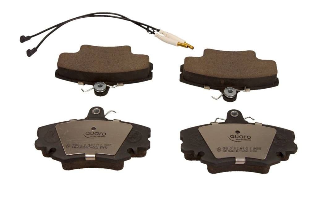 set placute frana,frana disc QUARO SILVER CERAMIC QP0910C