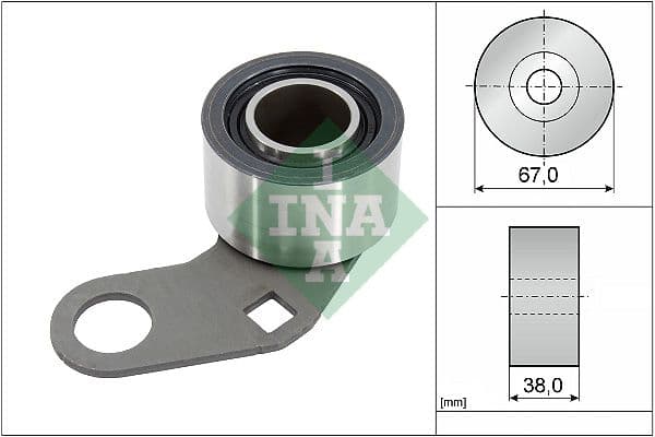 rola intinzator,curea distributie Schaeffler INA 531 0331 10