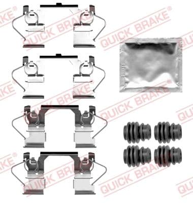 Set accesorii, placute frana QUICK BRAKE 109-0116