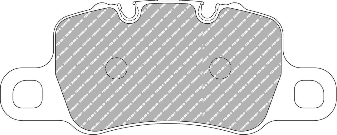 set placute frana,frana disc FERODO FCP4665H