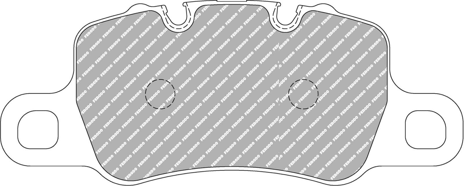 set placute frana,frana disc FERODO FCP4665H