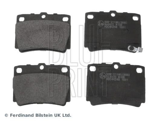 set placute frana,frana disc BLUE PRINT ADC44248