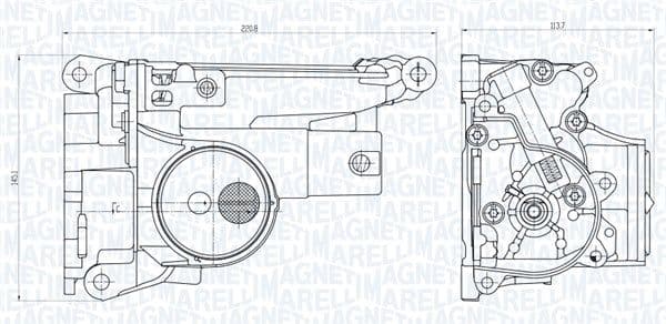 Pompa ulei MAGNETI MARELLI 351516000049