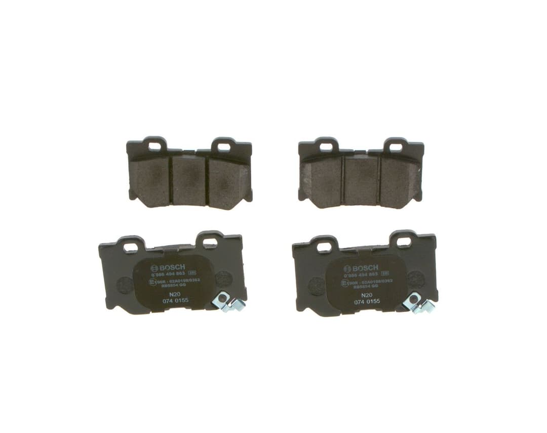 set placute frana,frana disc BOSCH 0 986 494 863