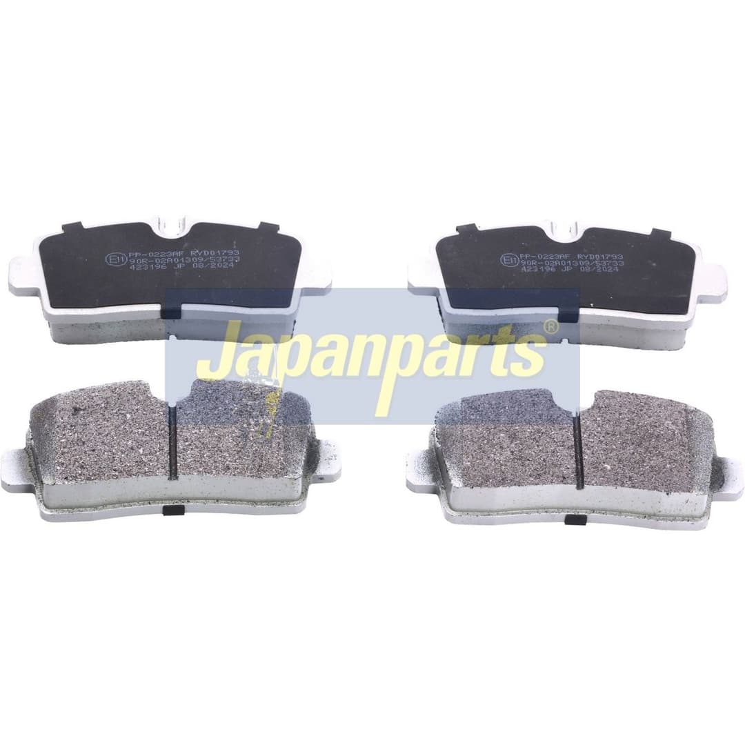 set placute frana,frana disc JAPANPARTS PP-0223AF
