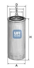 filtru combustibil UFI 24.141.00