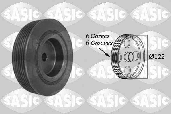 Fulie curea, arbore cotit SASIC 2154010