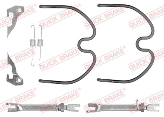 Set accesorii, sabot de frana QUICK BRAKE 105-0872S