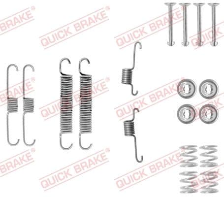 Set accesorii, sabot de frana QUICK BRAKE 105-0012