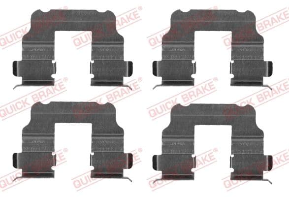 Set accesorii, placute frana QUICK BRAKE 109-1690