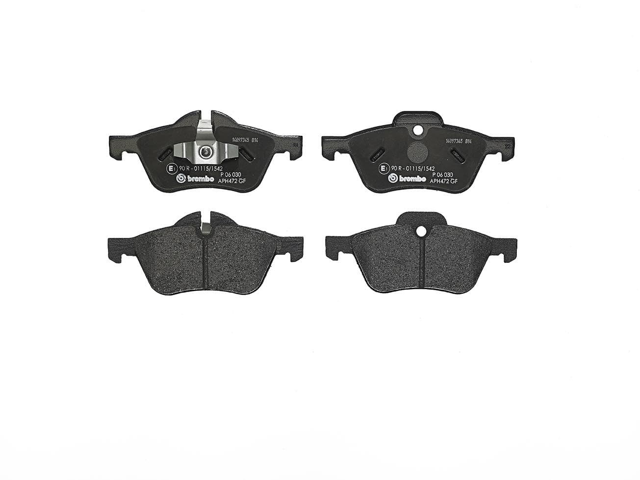 set placute frana,frana disc BREMBO PRIME LINE P 06 030