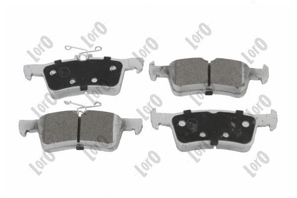 set placute frana,frana disc LORO 231-02-156