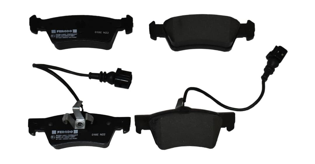 set placute frana,frana disc FERODO FDB1460