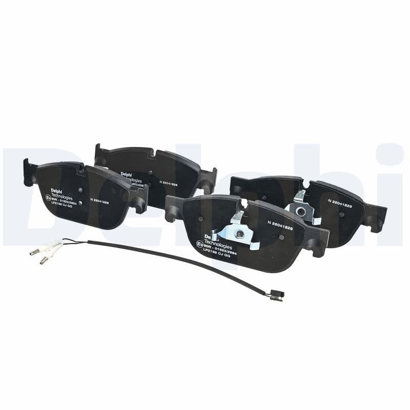 set placute frana,frana disc DELPHI LP2198