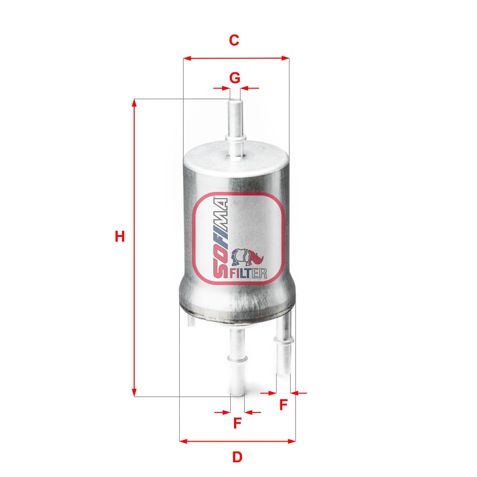 filtru combustibil SOFIMA S 1845 B