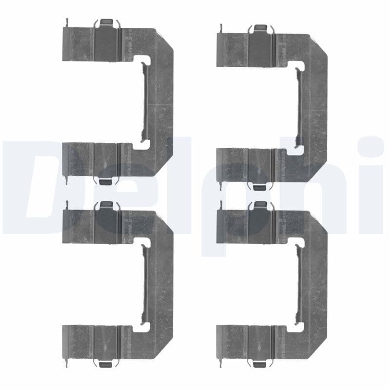 Set accesorii, placute frana DELPHI LX0501