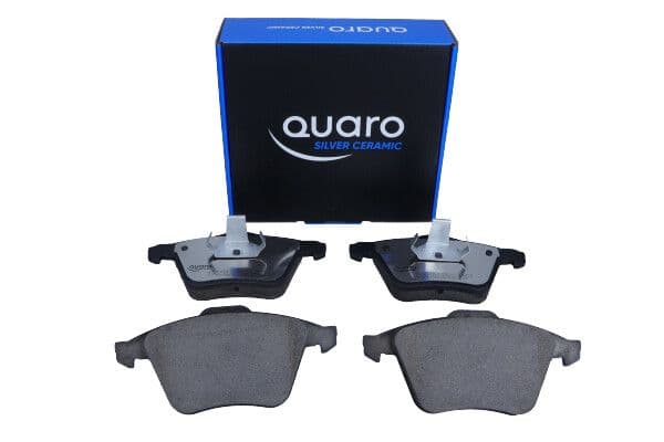 set placute frana,frana disc QUARO SILVER CERAMIC QP3552C