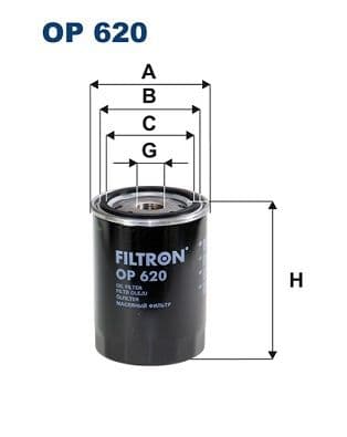 Filtru ulei FILTRON OP 620