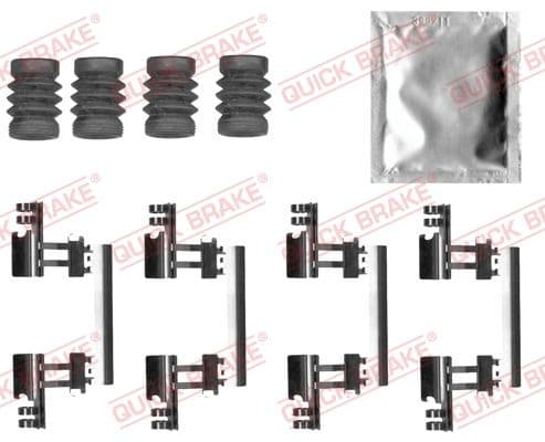 Set accesorii, placute frana QUICK BRAKE 109-0027