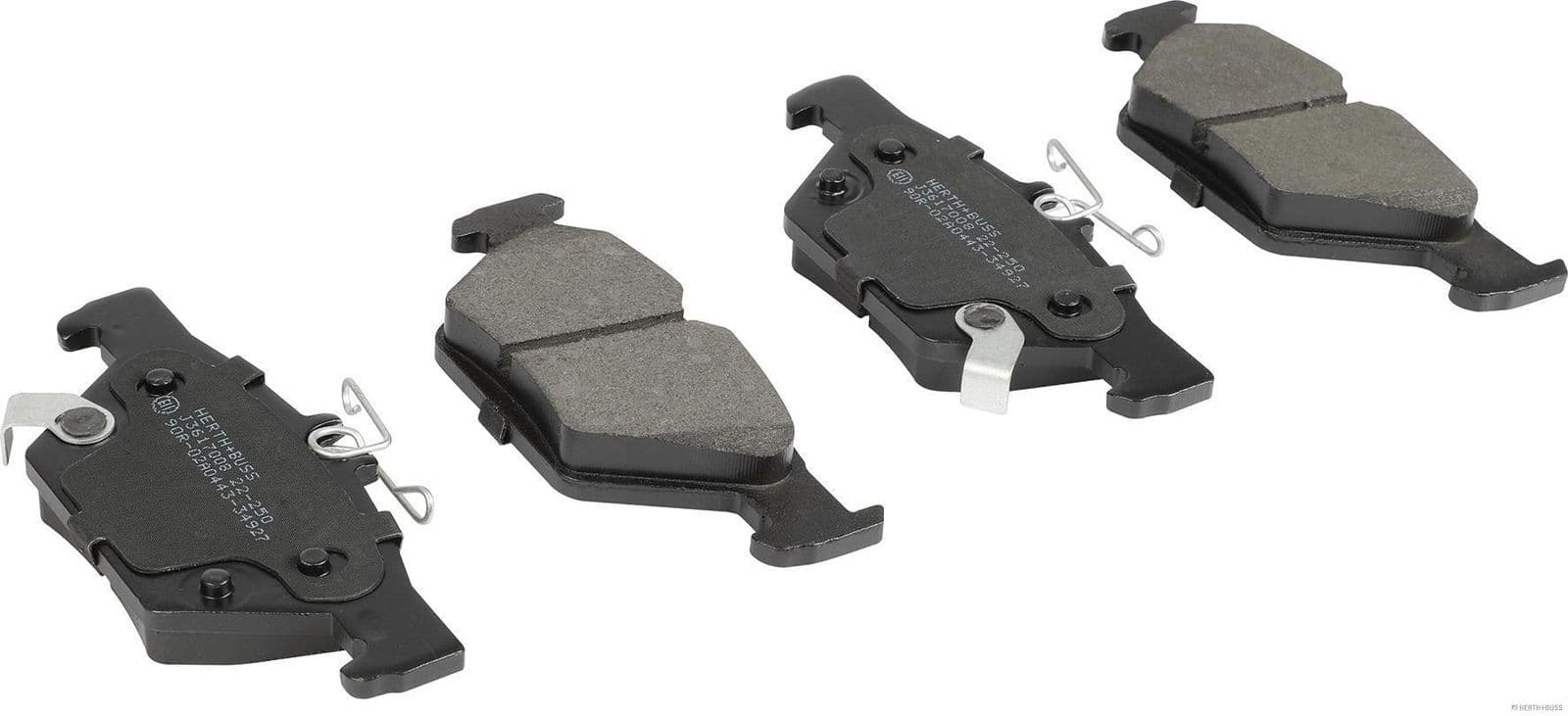 set placute frana,frana disc HERTH+BUSS JAKOPARTS J3617008