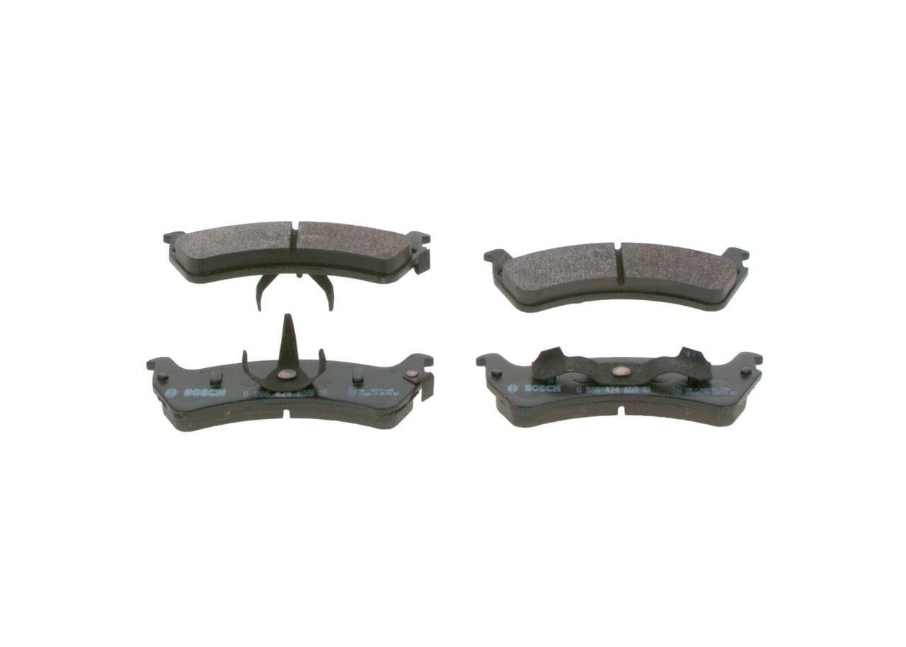 set placute frana,frana disc BOSCH 0 986 424 655