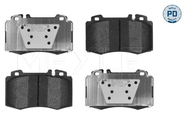 set placute frana,frana disc MEYLE -PD: Advanced performance and design. 025 237 4517/PD