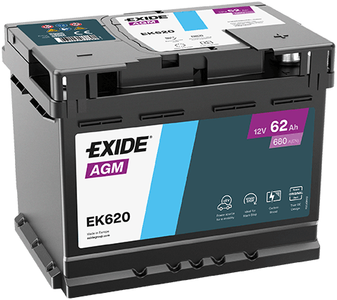 Baterie de pornire EXIDE EK620
