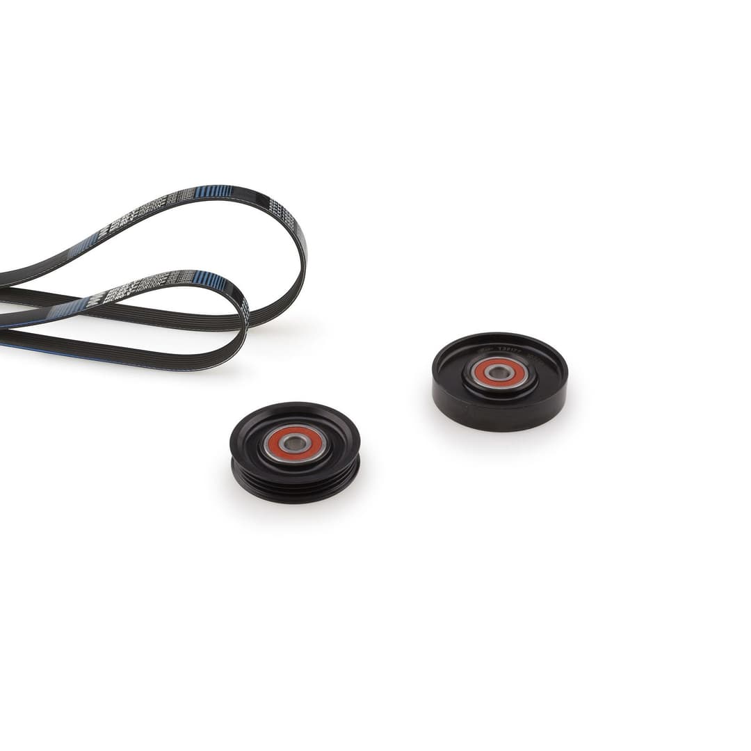 Set curea transmisie cu caneluri GATES Micro-V® K014PK1070