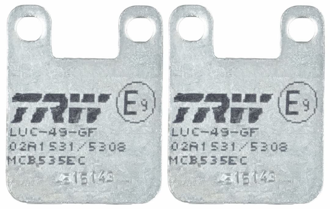 set placute frana,frana disc TRW Organic Eco MCB535EC