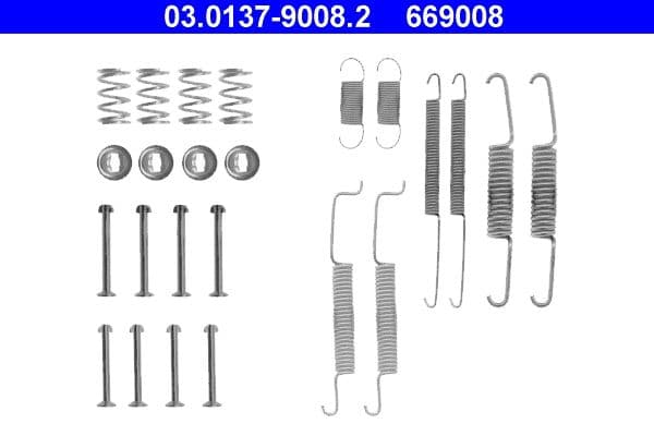 Set accesorii, sabot de frana ATE 03.0137-9008.2