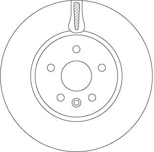 Disc frana TRW DF6820