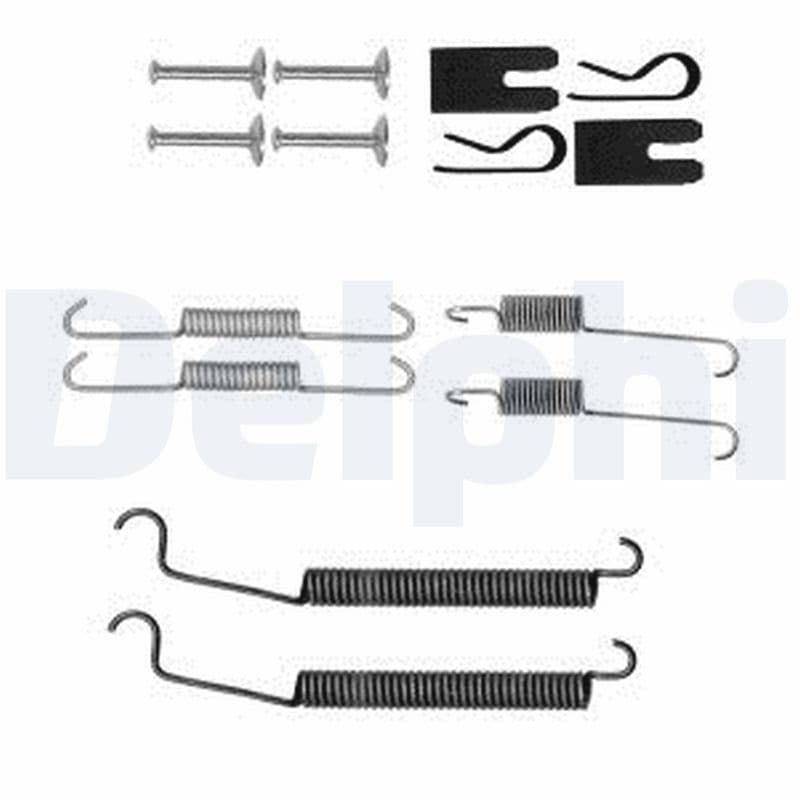 Set accesorii, sabot de frana DELPHI LY1383