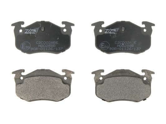 set placute frana,frana disc ABE C2C002ABE