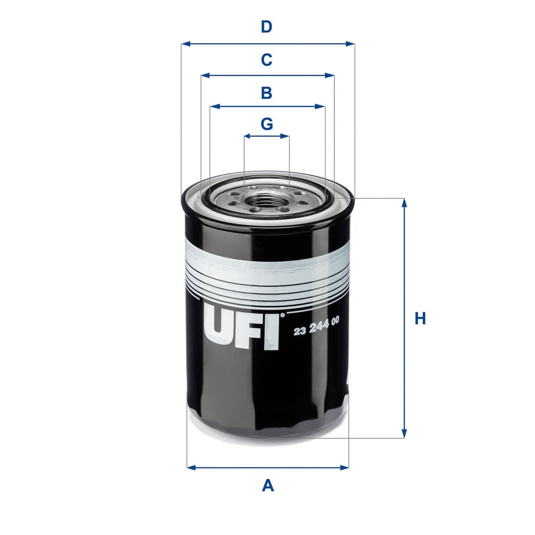 Filtru ulei UFI 23.244.00