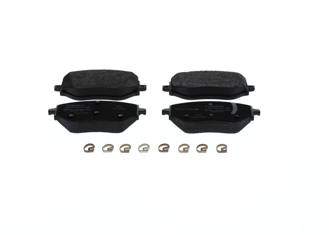 set placute frana,frana disc BOSCH 0 986 460 063