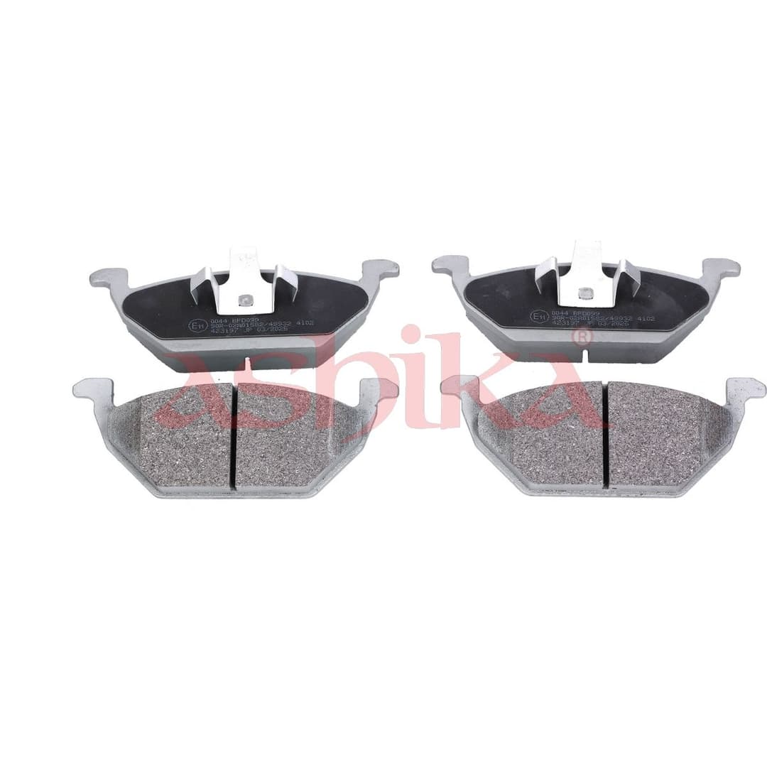 set placute frana,frana disc ASHIKA 50-00-0044